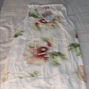 NWT Philosophy Layered Sheath V Neck Tank